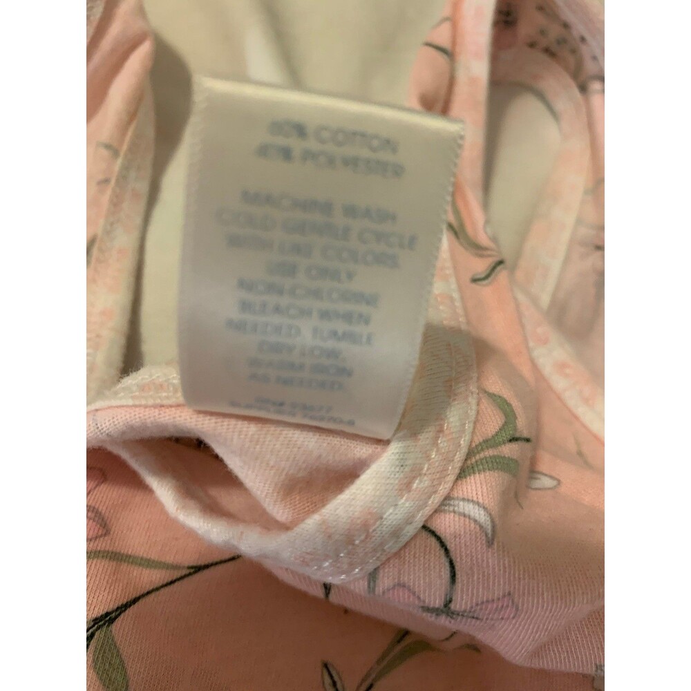 Vintage Adonna Women’s Cottage Floral Nightgown Pajama Sleeping Dress Small - Picture 10 of 11